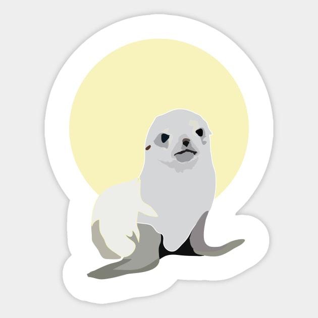 Seal Sticker by littleanimals